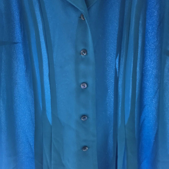 Julian Taylor Teal Skirt Set NWT - Picture 8 of 13